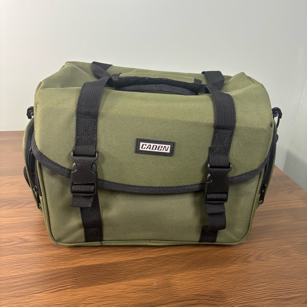 Green Camera Bag for Men